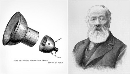 Meucciho telefon (1860)